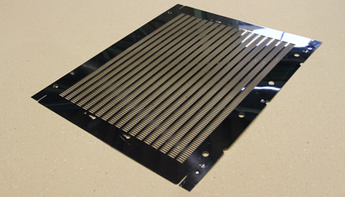 4mプレスブレーキ 加工前